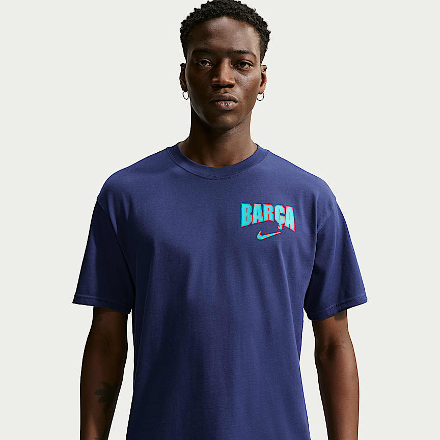FC Barcelona Strike Men's Nike Soccer Dri-FIT Short-Sleeve Top